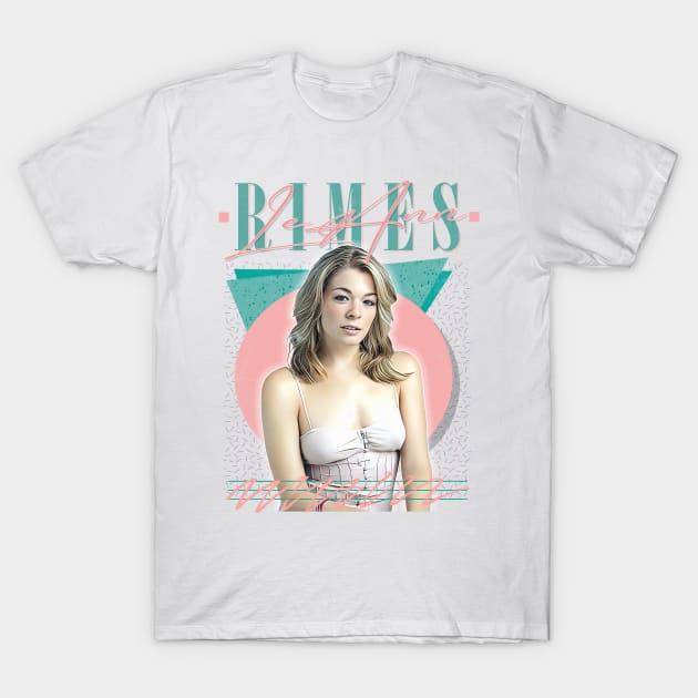 LeAnn Rimes / 90s Retro Fan Artwork T-Shirt by DankFutura